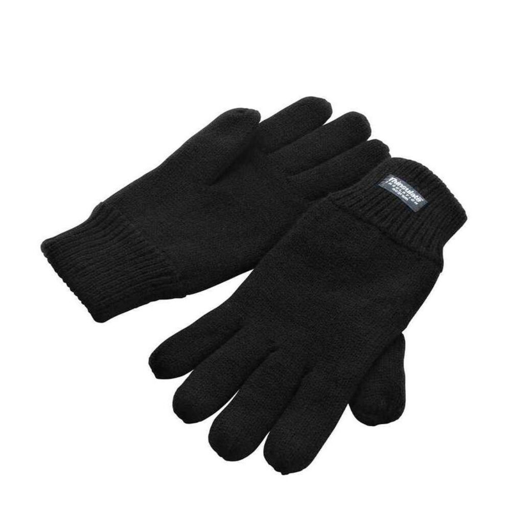 Result Winter Essentials Unisex Adult Thinsulate Gloves / Black